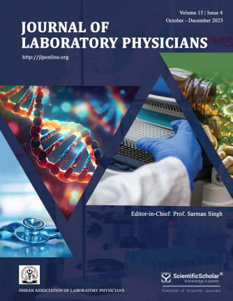 Current Issue - Journal of Laboratory Physicians